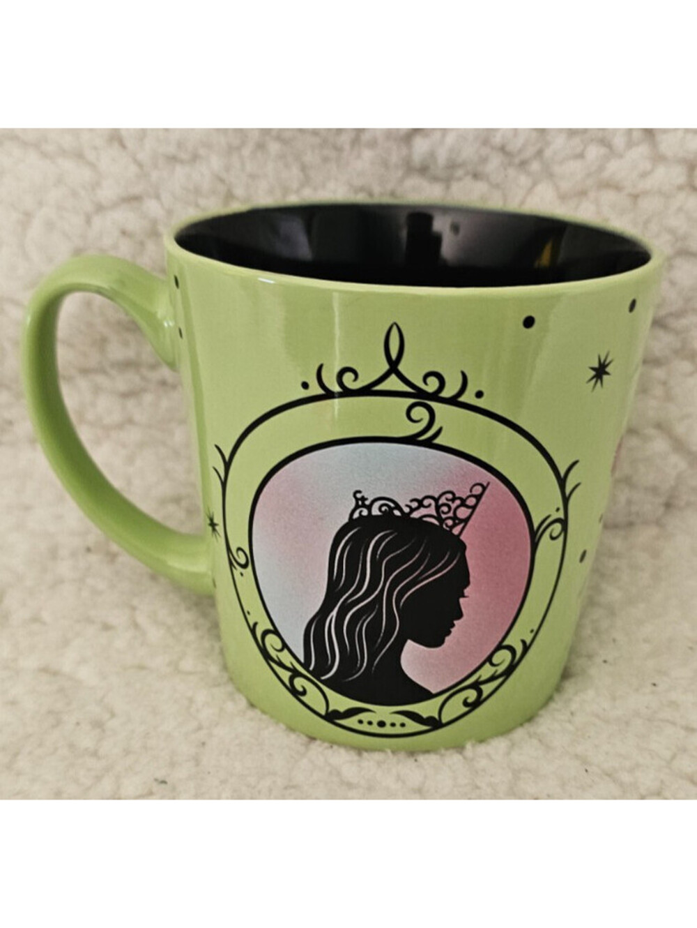 New Zak! Wicked Coffee Mug Cup Best Witch Of Them All Green 15oz 4" Movie Play